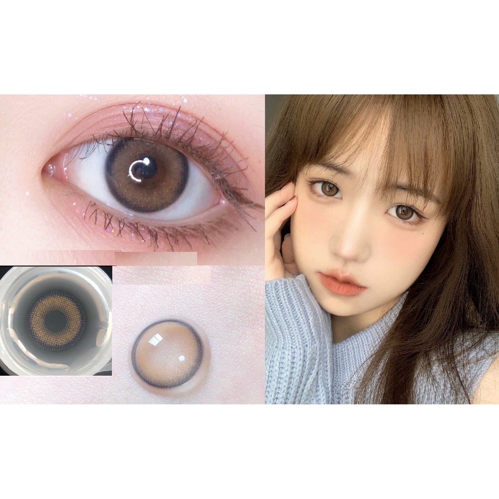 [Hàng mới về] Kính Áp Tròng Milu Dòng (21.June.9 )NANI RLJZHOU 14.00mm (Độ 0-8.00) Đeo Trong Một Năm