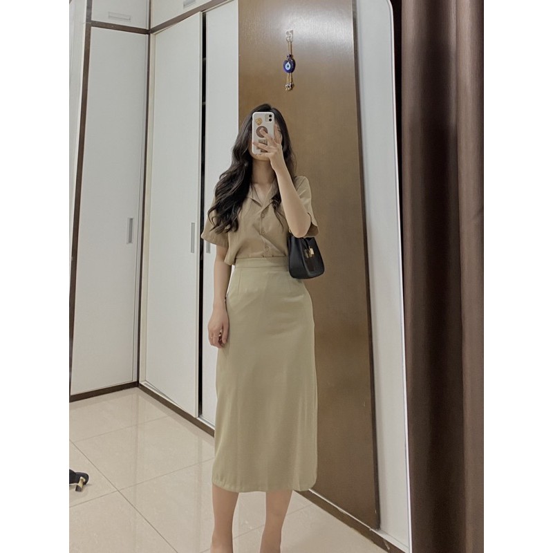 chân váy dáng dài - Ảnh thật shop chụp | BigBuy360 - bigbuy360.vn