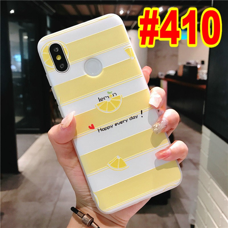 Xiaomi Redmi K20 7A 6A Pro Note 7 5A 4X Mi 9T A1 A2 A3 8 Cute Soft Lemon Fruit Phone Case