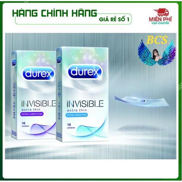 ✔️✔️Bao Cao Su Siêu Mỏng Durex Invisible Extra Thin- Siêu Khoái Cảm