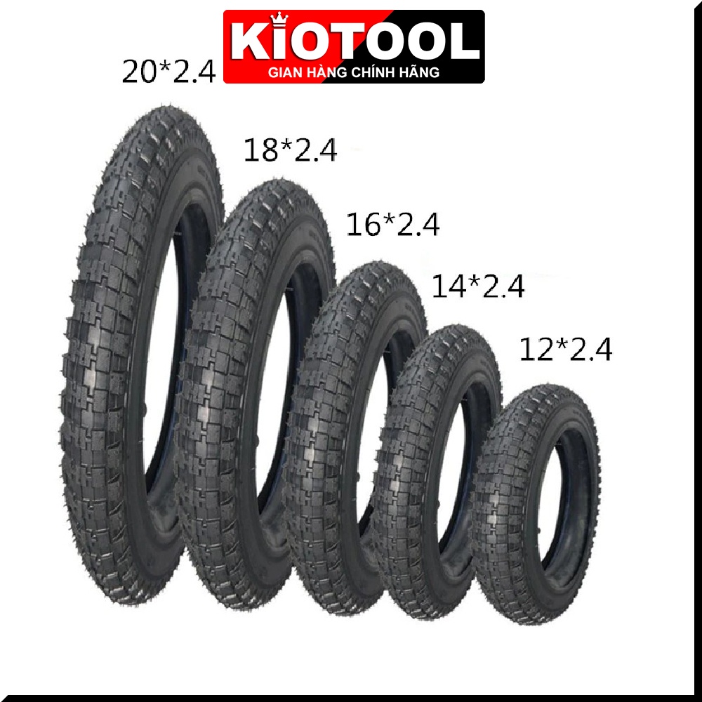Săm lốp xe đạp trẻ em Kiotool đủ cỡ 12 14 16 18 20 in