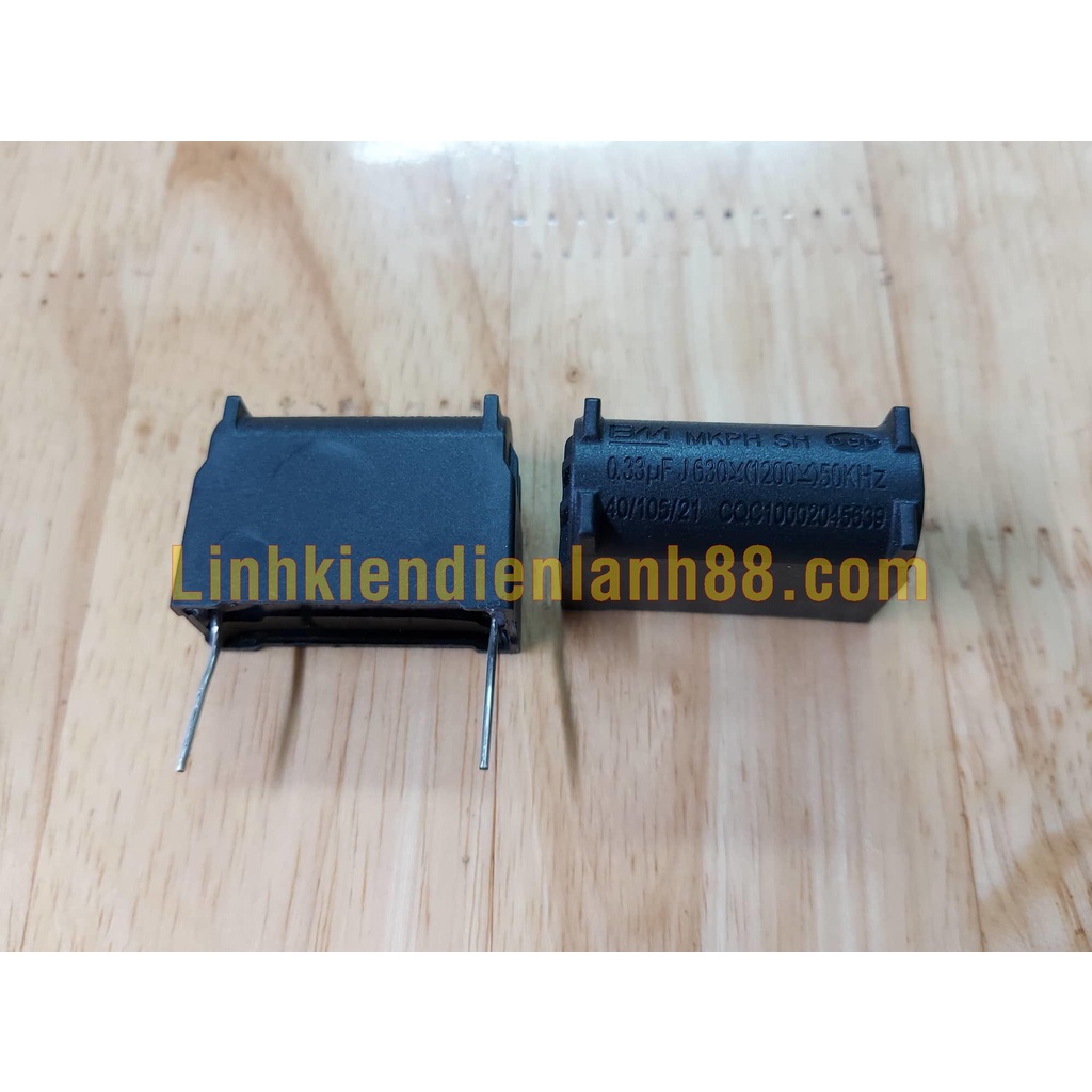 Tụ Bếp Từ MKPH 0.33UF 630VAC 1200VDC Dáng Đứng mới chính hãng BM 100% !