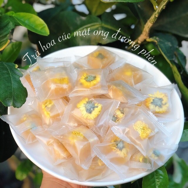 Viên Trà Hoa Cúc, Đường Phèn, Mật Ong Handmade - Đẹp Da, Trị Đau Họng | BigBuy360 - bigbuy360.vn