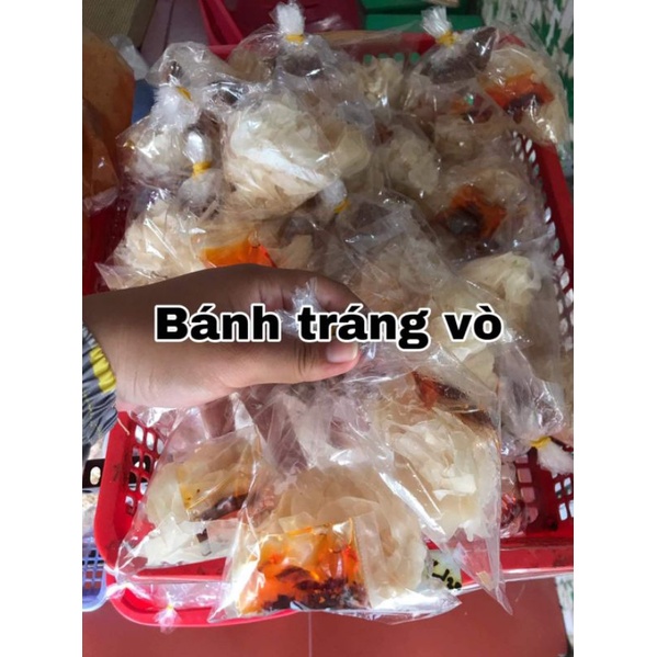 Xâu 10 Bịch Bánh tráng vò sate dầu + muối+tắc