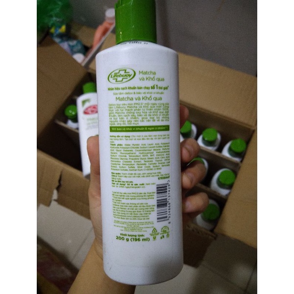 SỮA TẮM LIFEBUOY DETOX MATCHA VÀ KHỔ QUA - CHAI 200GR | BigBuy360 - bigbuy360.vn