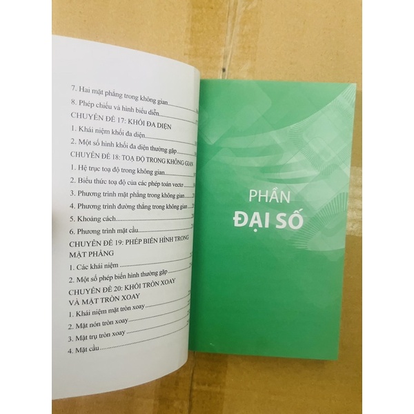 Sách - Sổ Tay Kiến Thức Toán Trung Học Phổ Thông ( TB )