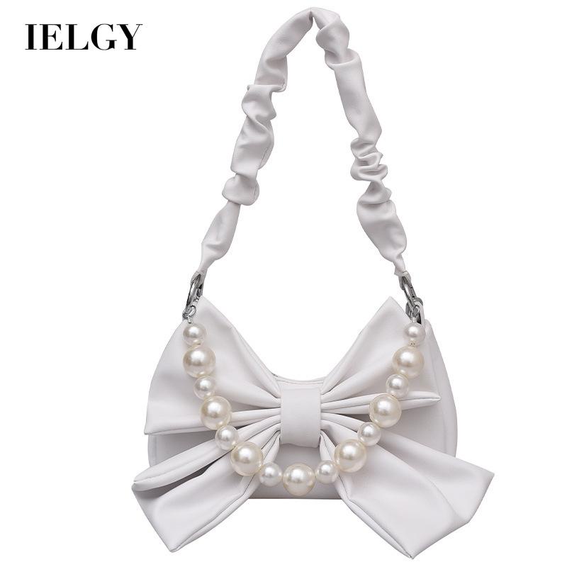 Túi Đeo Chéo Dây Xích Đính Nơ Dễ Thương Thời Trang Cho Nữ