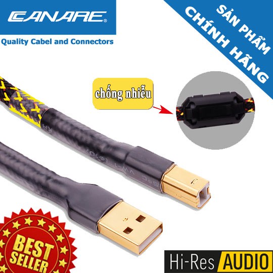 Dây USB DAC CANADE OFC 99,99% - Dây Audio Hightend
