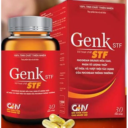Genk STF - Hộp 100 Viên - Phòng Ngừa Và Hỗ Trợ Điều Trị Ung thư