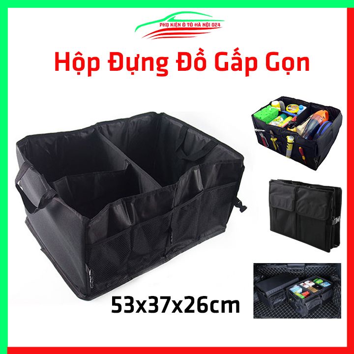 Hộp Đựng Đồ Đa Năng Có Thể Gấp Gọn Lưu Trữ Đồ Để Cốp Thùng Sau Ô Tô