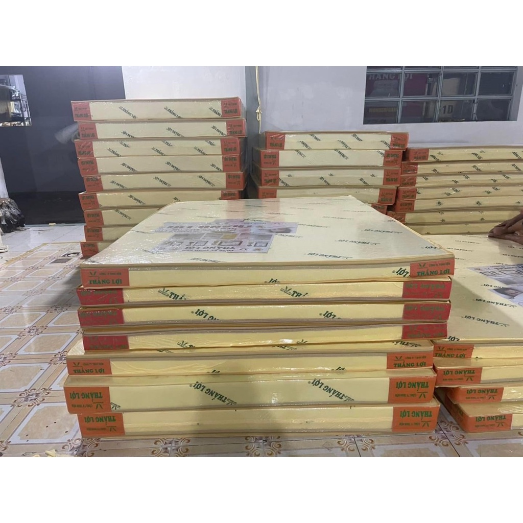 Nệm cao su non Thắng Lợi chính hãng 1m đến 1m8