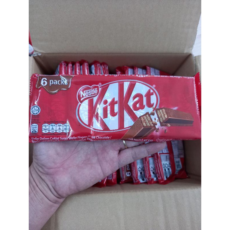 Kitkat Socola Gói 6 Thanh 102G