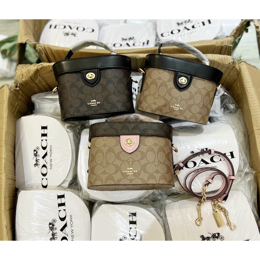 túi xách tay + đei chéo nữ coach size 20cm* 10cm*13cm hàng dư xịn đủ màu