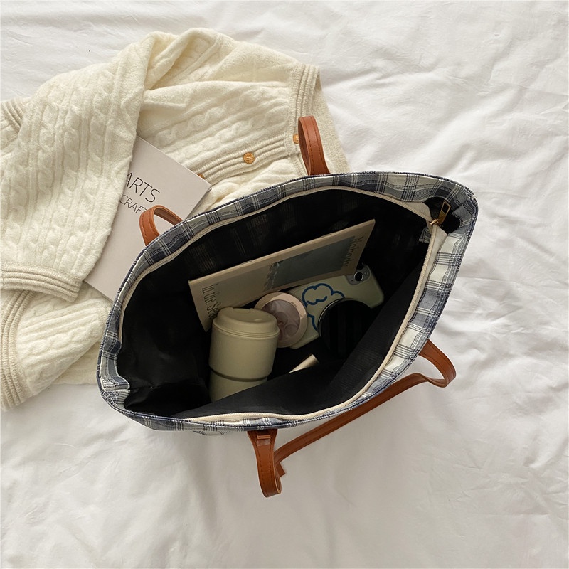Túi Xách Canvas Cỡ Lớn Thời Trang Cho Nữ