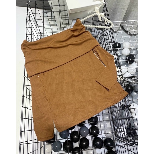 Áo trễ vai tăm body | BigBuy360 - bigbuy360.vn