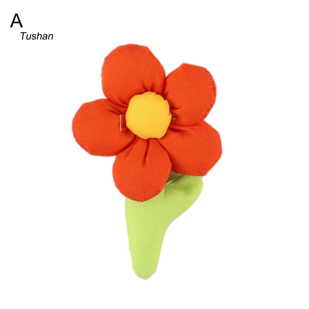 Ghim Cài Áo Hình Hoa Bằng Vải Chống Rách Trang Trí Quần Áo