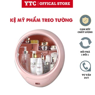 Kệ Đựng Mỹ Phẩm Treo Tường Tủ mỹ phẩm 2 Tầng - KMP03