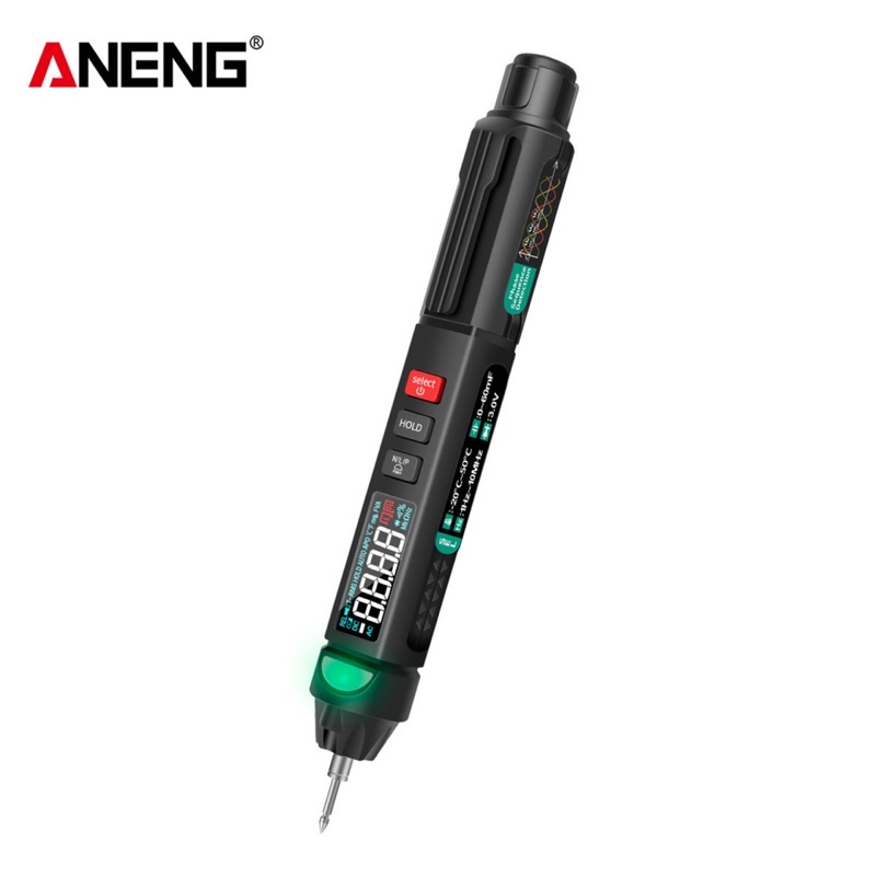 Đồng hồ vạn năng bút đa năng ANENG A3008 Tụ Động Cảm Biến Thông Minh Đồng Hồ Đo Điện Áp