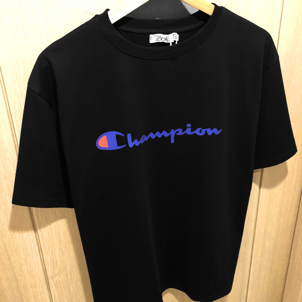 Áo thun CHAMPION, áo phông tay lỡ nam nữ unisex, ZOEclothing | BigBuy360 - bigbuy360.vn