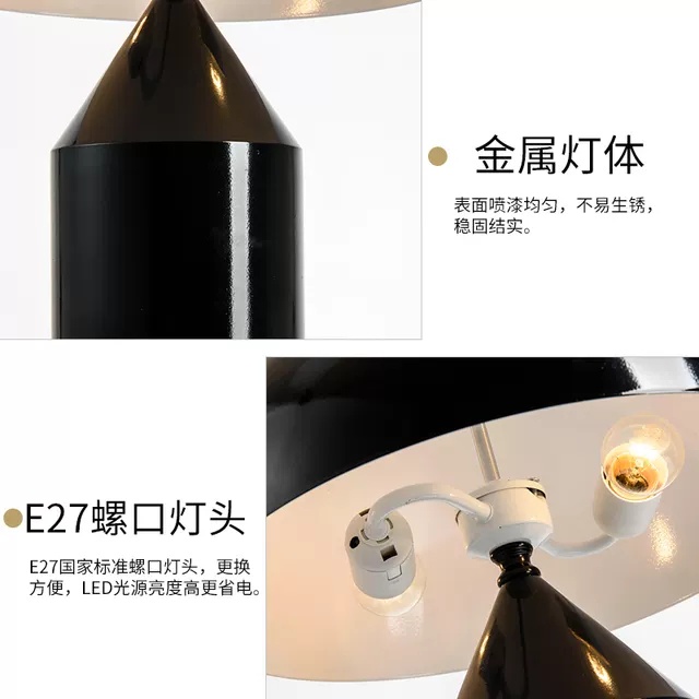 Đèn bàn trang trí B131 đen, đèn đầu gường, đèn decor  đẹp, đèn bàn phòng khách, tặng kèm bóng led, bảo hành 12 tháng