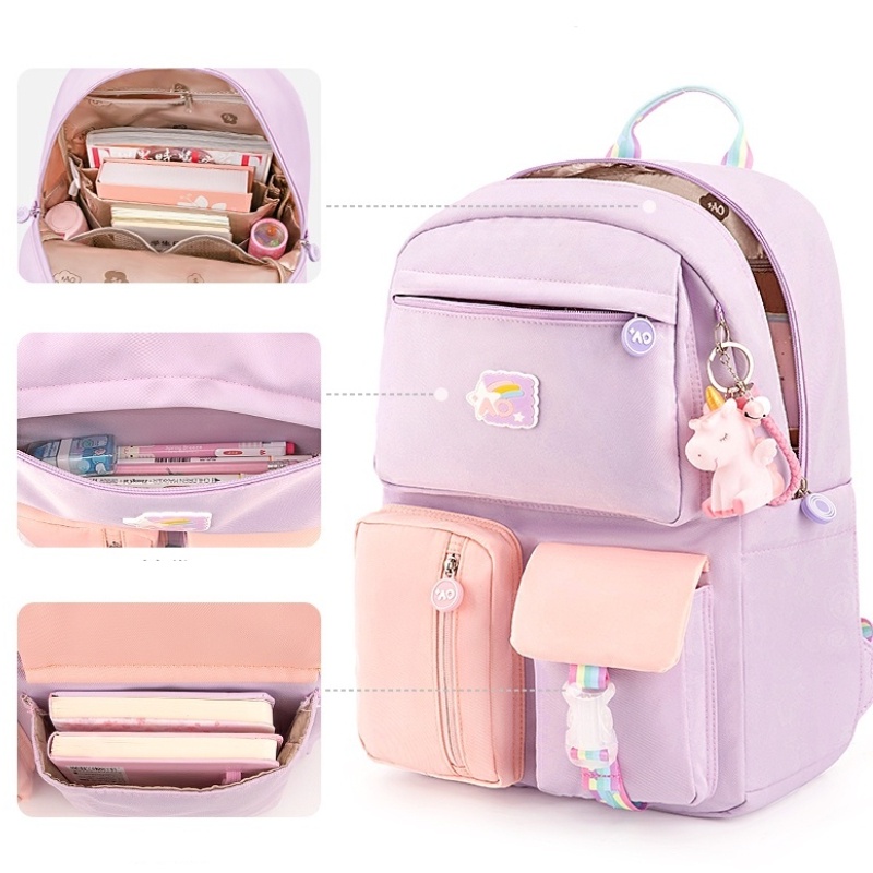 Ba Lô Đi Học Thiết Kế Mới Năng Động Thời Trang Dành Cho Bé