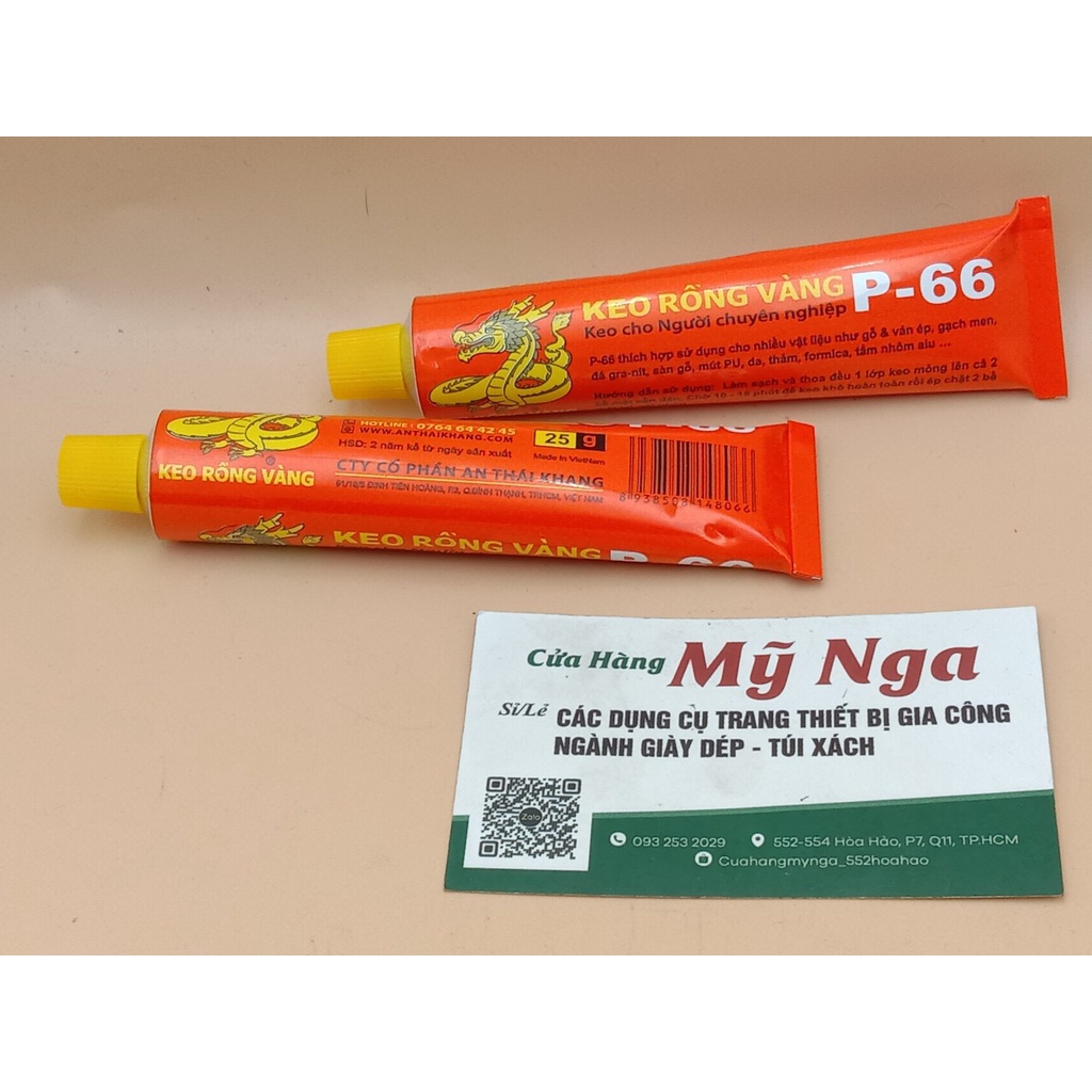 Keo P-66 con rồng - keo tuýt dán đa năng
