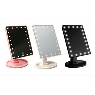 Gương trang điểm có 16 đèn led chiếu sáng dùng pin gdtrongl104