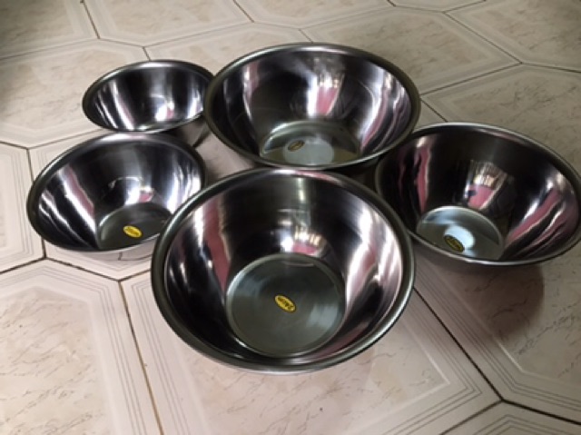 Tô trộn bột inox các size 18-28