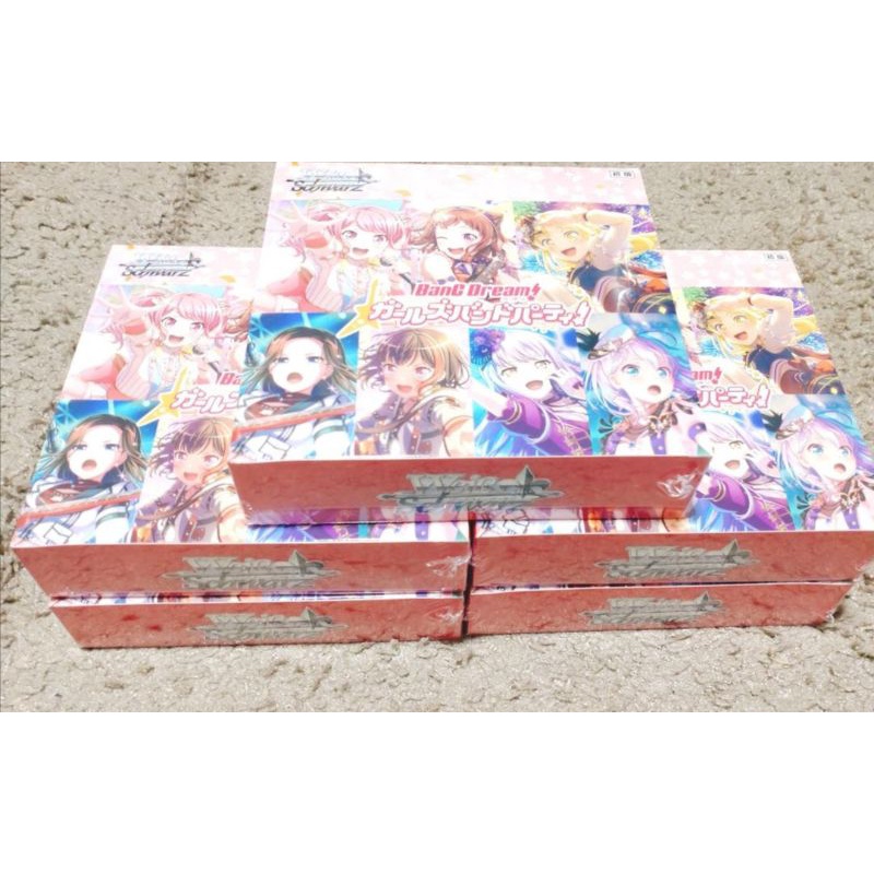01 Gói thẻ trò chơi Weiss Schwarz BanG Dream! Girls Band Party! kỷ niệm lần thứ 5