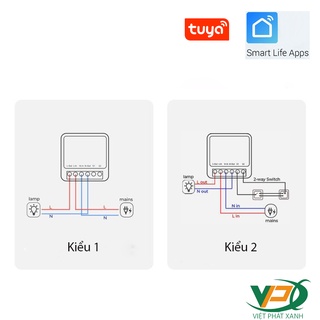 Công tắc thông minh Tuya mini smart switch 16A