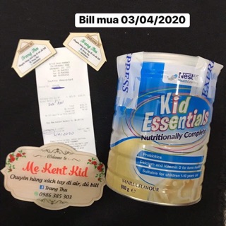Sữa Kid Essentials 800g Úc Mekentkid
