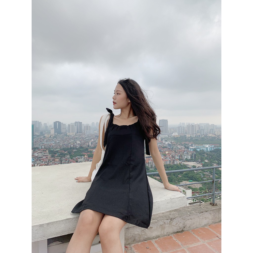 Váy 2 dây ngực rúm VB106 1994closet