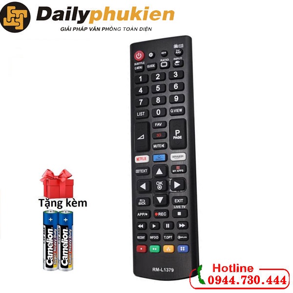 Điều khiển tivi LG RM-1379 dailyphukien