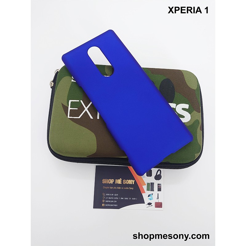 Ốp cứng phủ nhung cao cấp siêu mỏng Sony Xperia 1 / Xperia XZ4