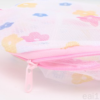 【eai1】Underwear Clothes Aid Bra Socks Laundry Washing Machine Net Mesh Bag Pattern Random