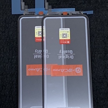 Cảm ứng liền keo điện thoại 11Pro Max không ic (G+OCA Pro) ĐEN