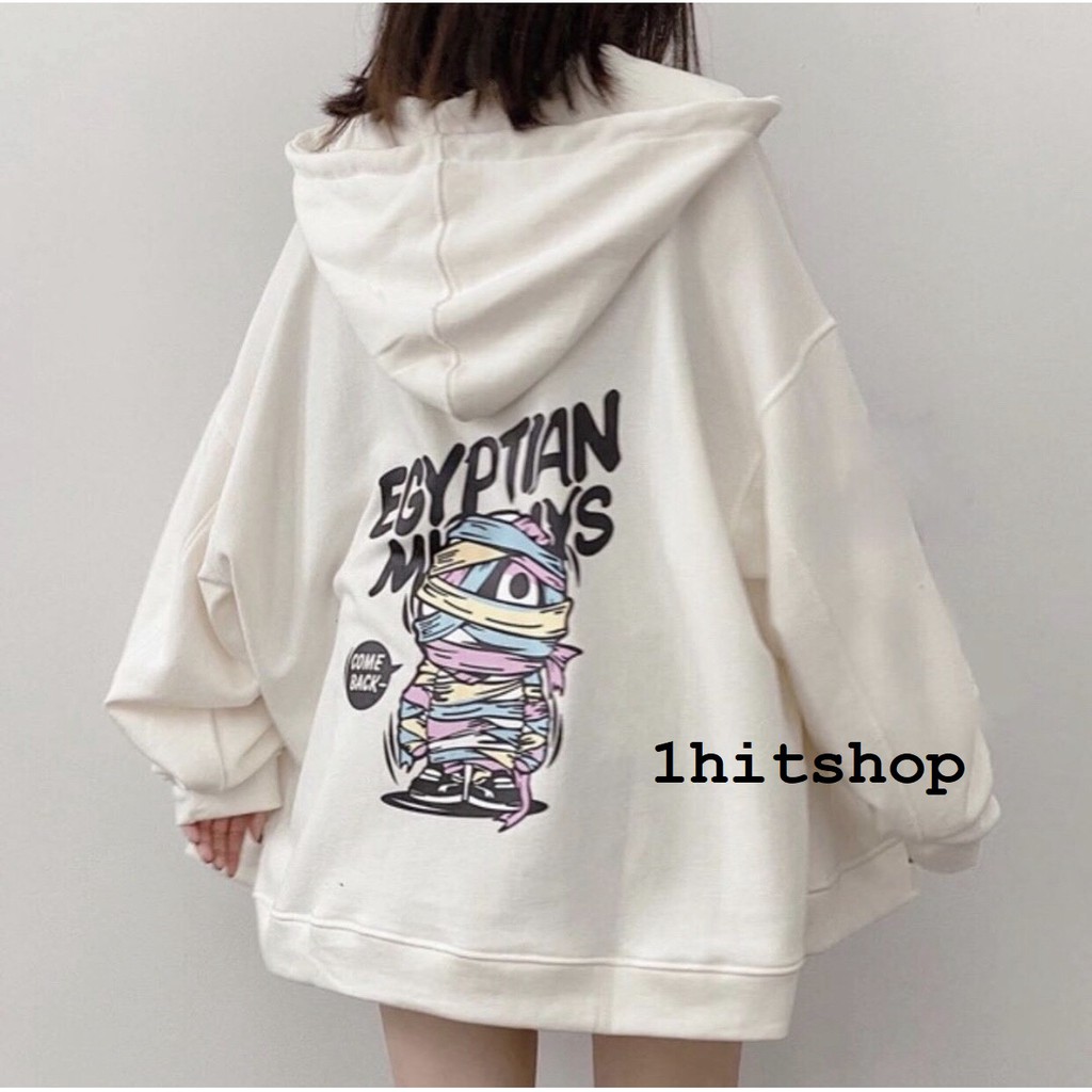 [Mã WARUN27 giảm 12k đơn 99k] Áo KHOÁC Hoodie BĂNG BÓ EGYPTIAN Unisex 1hi | BigBuy360 - bigbuy360.vn
