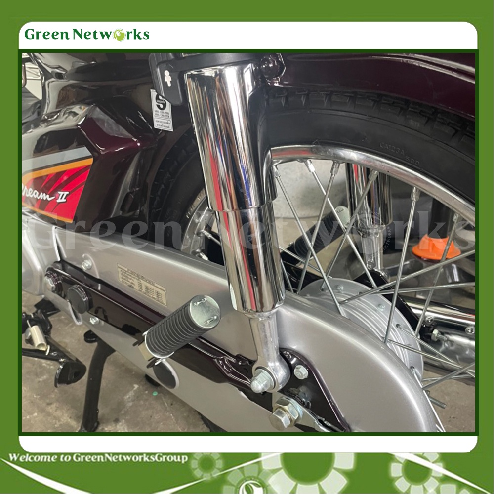 [CÓ-ẢNH-THẬT] Phuộc sau xe Dream thái đời đầu, phuộc nhún giảm sốc xe Super Dream nguyên bản - GreenNetWorks
