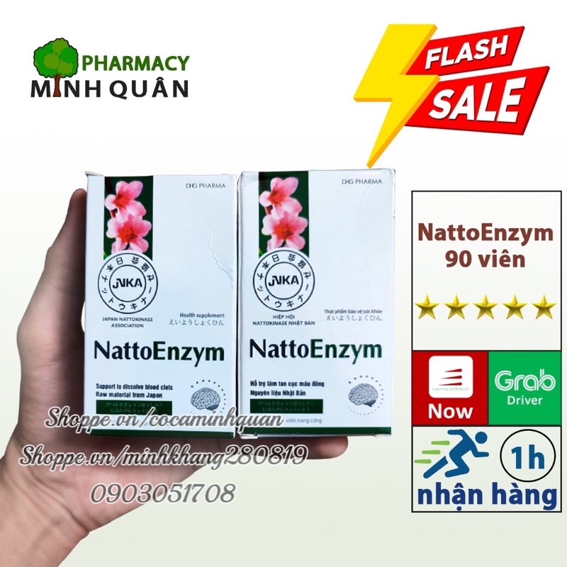 Viên uống phòng ngừa đột quỵ Natto enzym 670Fu