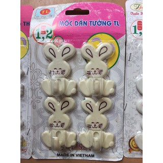 Móc dính tường - móc dán tường hình thú
