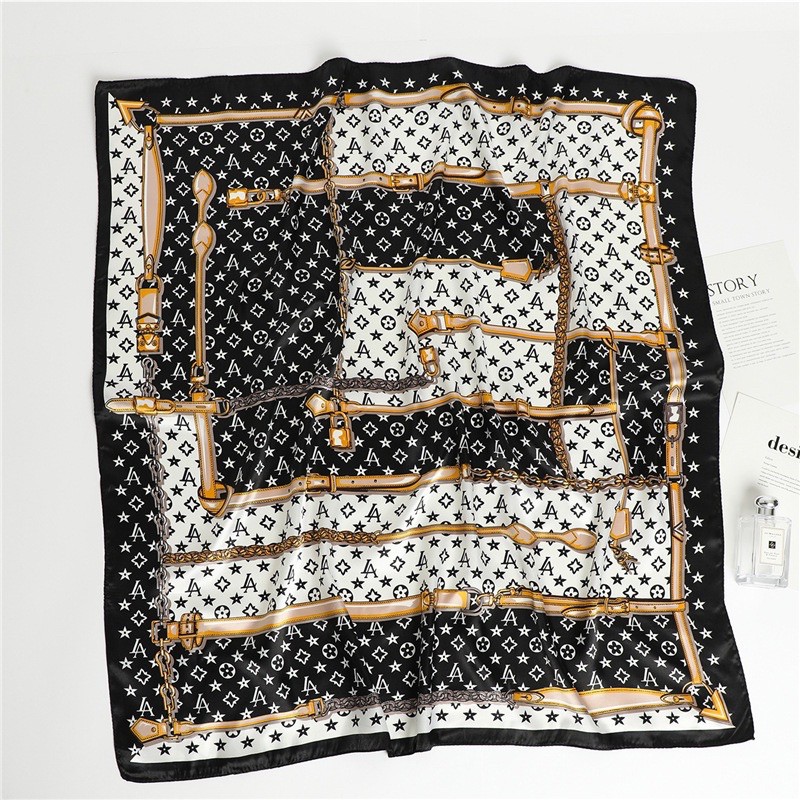 Khăn thô lụa choàng bản to làm khăn quấn áo 90x90cm