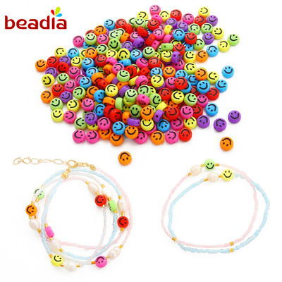 BEADIA Hạt Nhựa Acrylic Phụ Kiện Làm Trang Sức Thủ Công