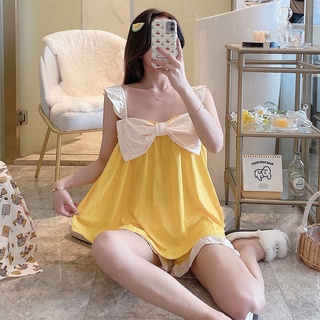 Bộ Đồ NGỦ 2 Dây có nơ