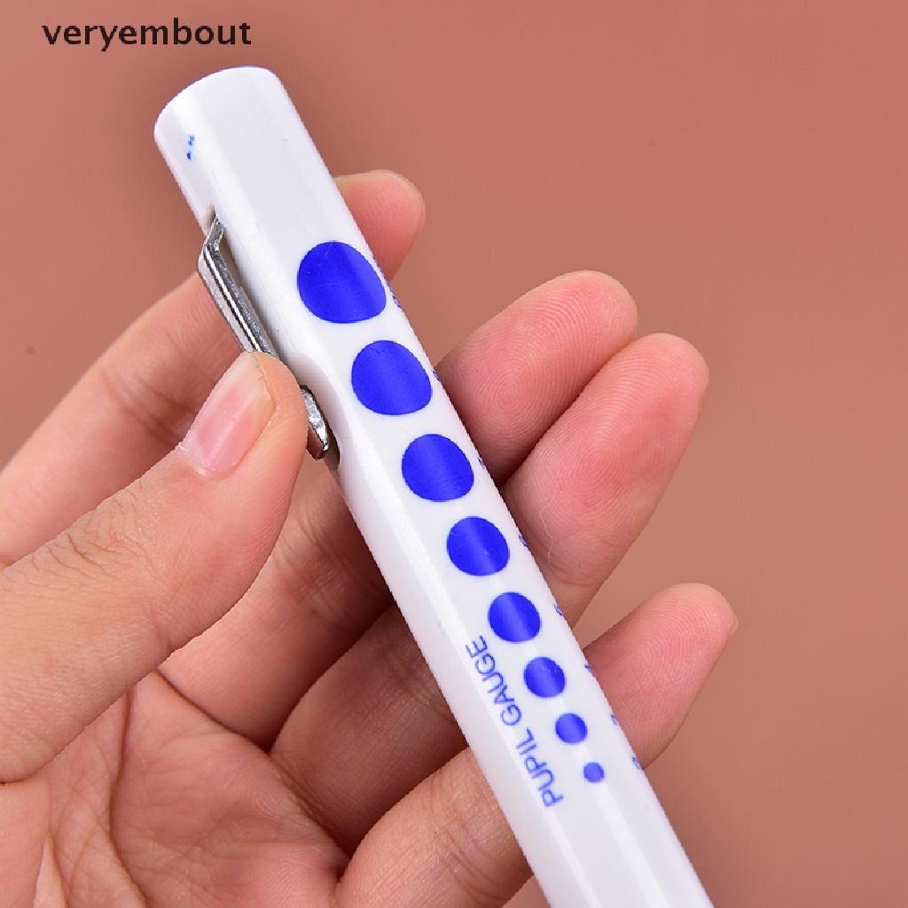 [Hàng mới về] Bút đèn LED sơ cứu kiểm tra y tế cho y tá với chấm thang đo