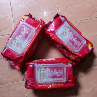 Khăn ướt 1 thùng 20 gói. 1 gói 80 tờ