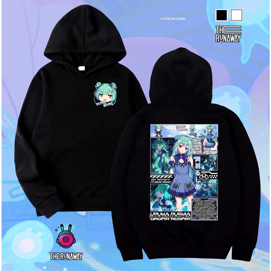 Áo Hoodie Hololive:  Rushia Nam / Nữ by The Runaway