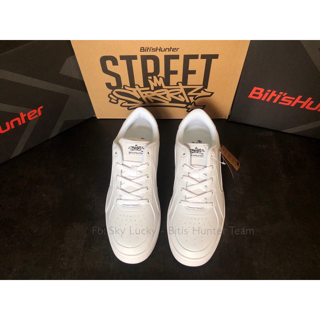 Giày Thể Thao Cao Cấp Nam - Nữ Low-Cut Frosty White (DSWH04300TRG/ DSMH04300TRG)