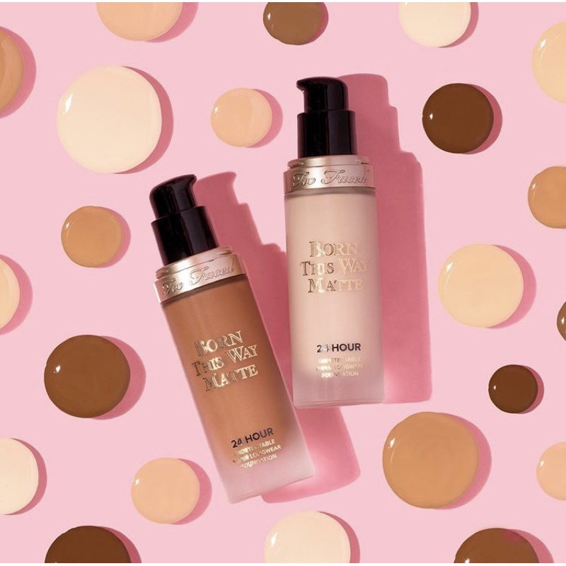 Too Faced - Kem nền lì Too Faced Born This Way 24 Hour Undetectable Super Longwear Foundation 30ml