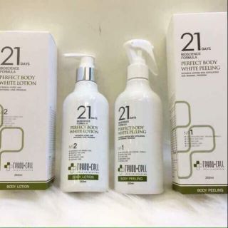 Set dưỡng trắng da 21days trắng xinh