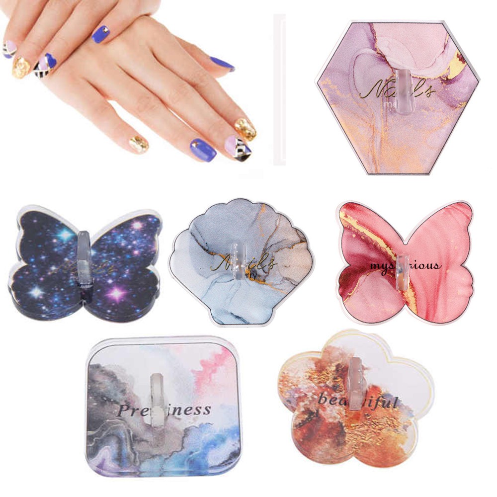 [Hàng mới về] Giá trưng bày móng tay nhiều màu sắc